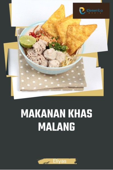Sampul buku Makanan Khas Malang